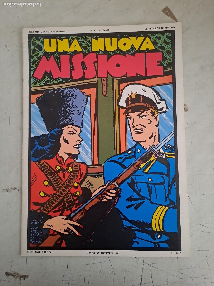 C&oacute;mics: Una nuova missione, serie Brick Bradford Bolsa DA
