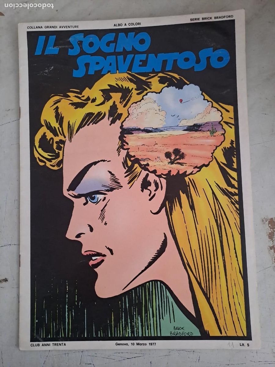 C&oacute;mics: Il sogno spaventoso, serie Brick Bradford Bolsa DA
