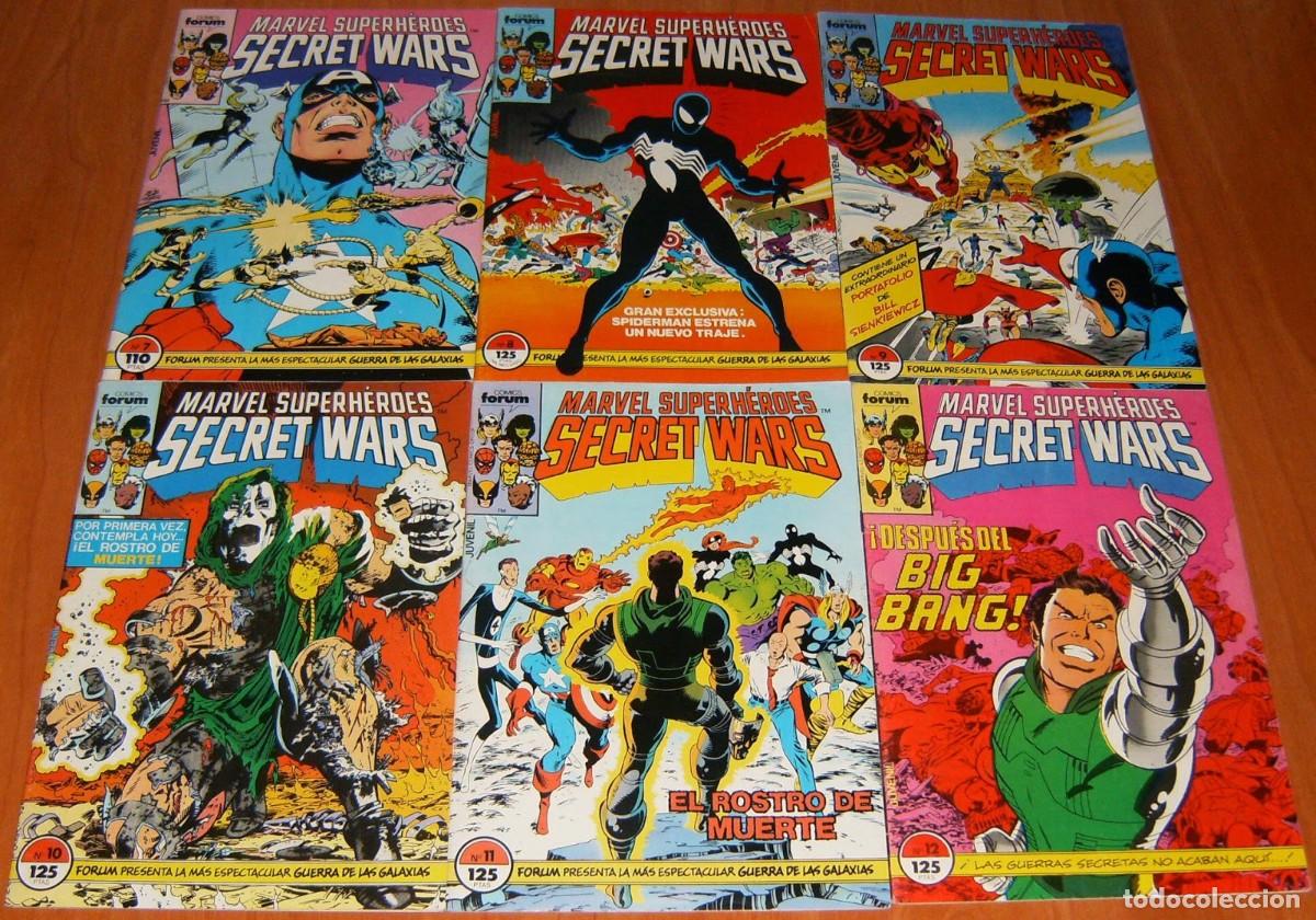 C&oacute;mics: SECRET WARS y SECRET WARS II Forum 01 a 50 COMPLETA