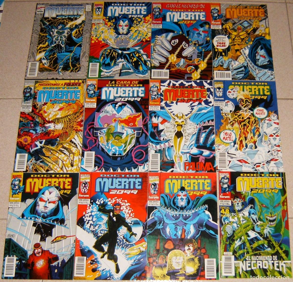 C&oacute;mics: MARVEL 2099. Varios. DOCTOR MUERTE 2099 RAVAGE 2099 PUNISHER 2099 CAIDA DEL MARTILLO
