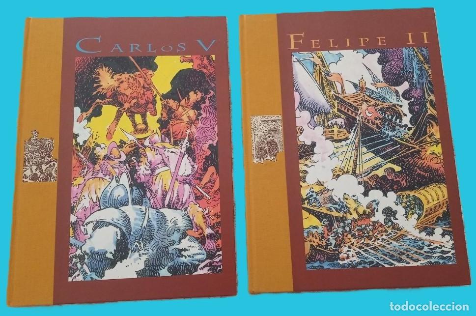 C&oacute;mics: PACK 2 LIBROS: CARLOS V y FELIPE II: IM&Aacute;GENES DE UN SIGLO INQUIETO