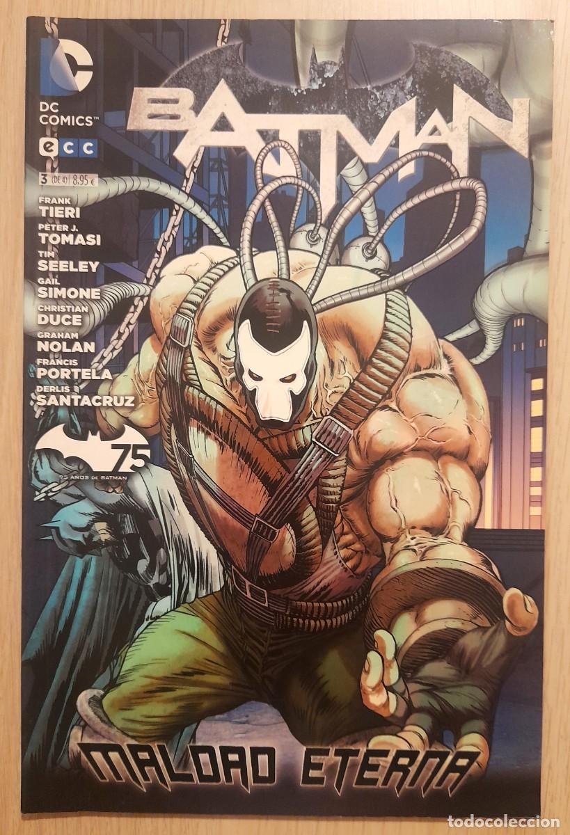 C&oacute;mics: Batman : Maldad Eterna 1-2-3 - DC Comics - ECC - Foto 3