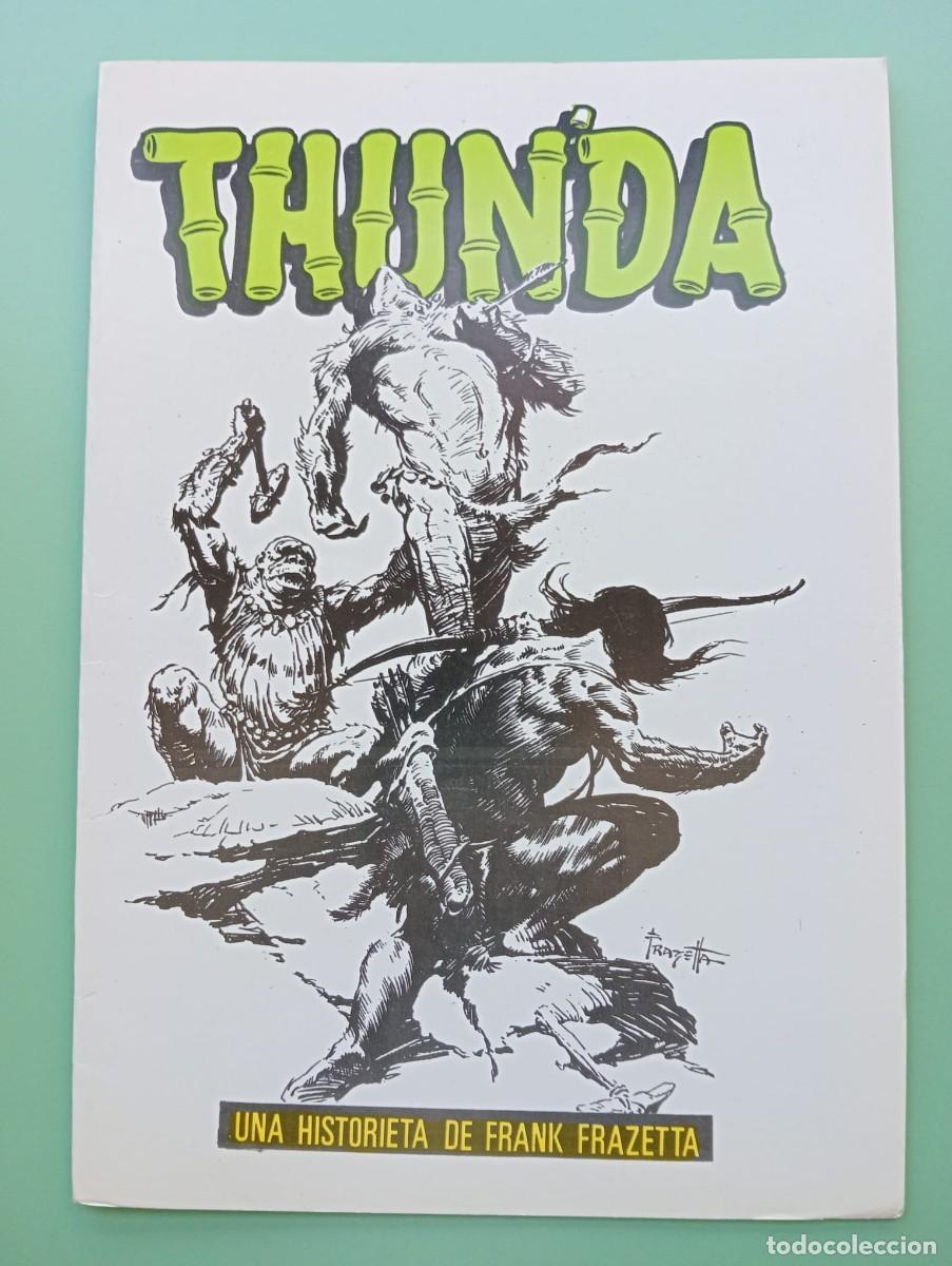 Fumetti: Colecci&oacute;n Maestros de la Historieta N&ordm; 8. Thunda - Frank Frazetta