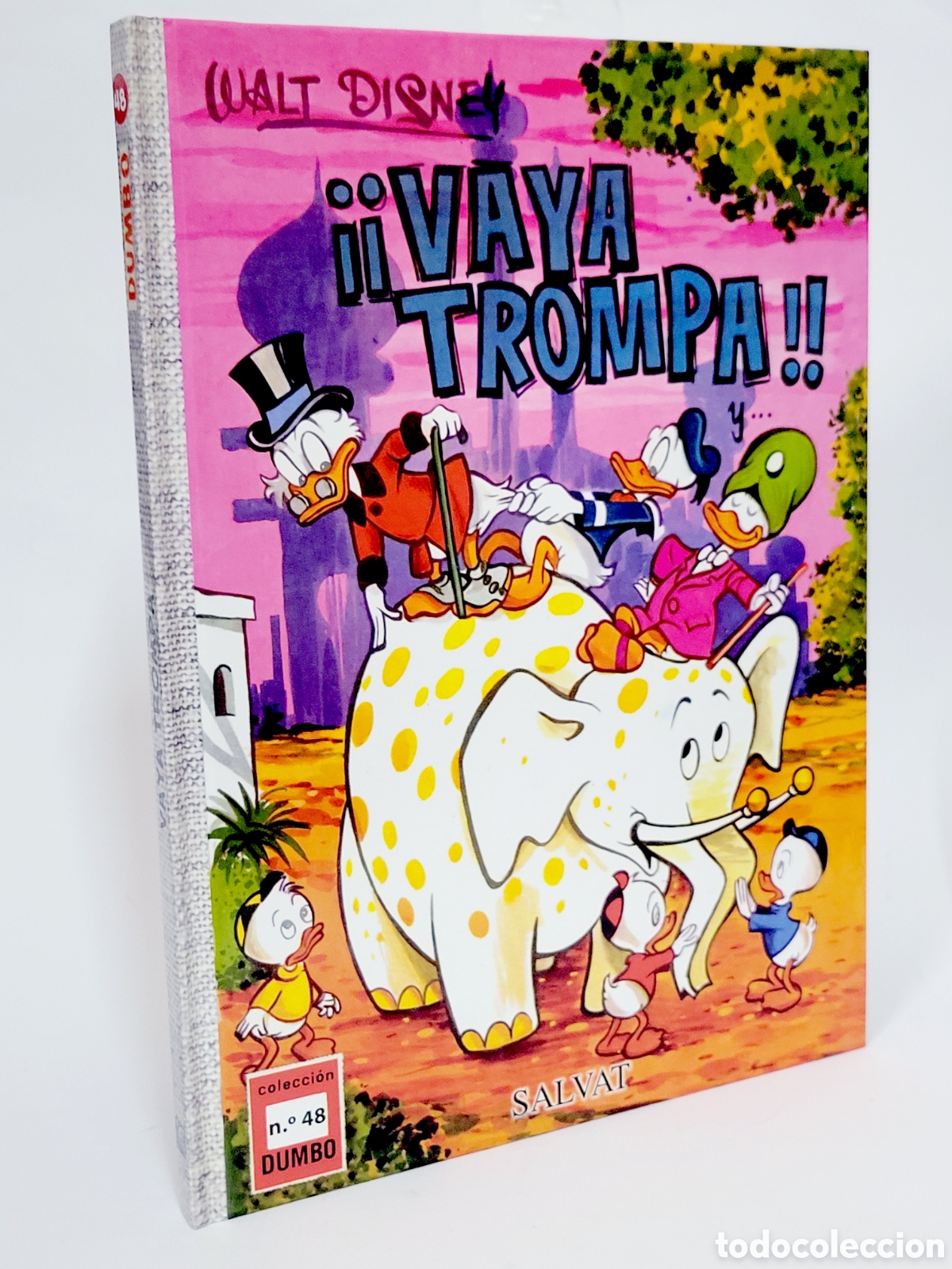 C&oacute;mics: C&Oacute;MIC COLECCI&Oacute;N DUMBO 48 VAYA TROMPA WALT DISNEY SALVAT TAPA DURA DE KIOSCO