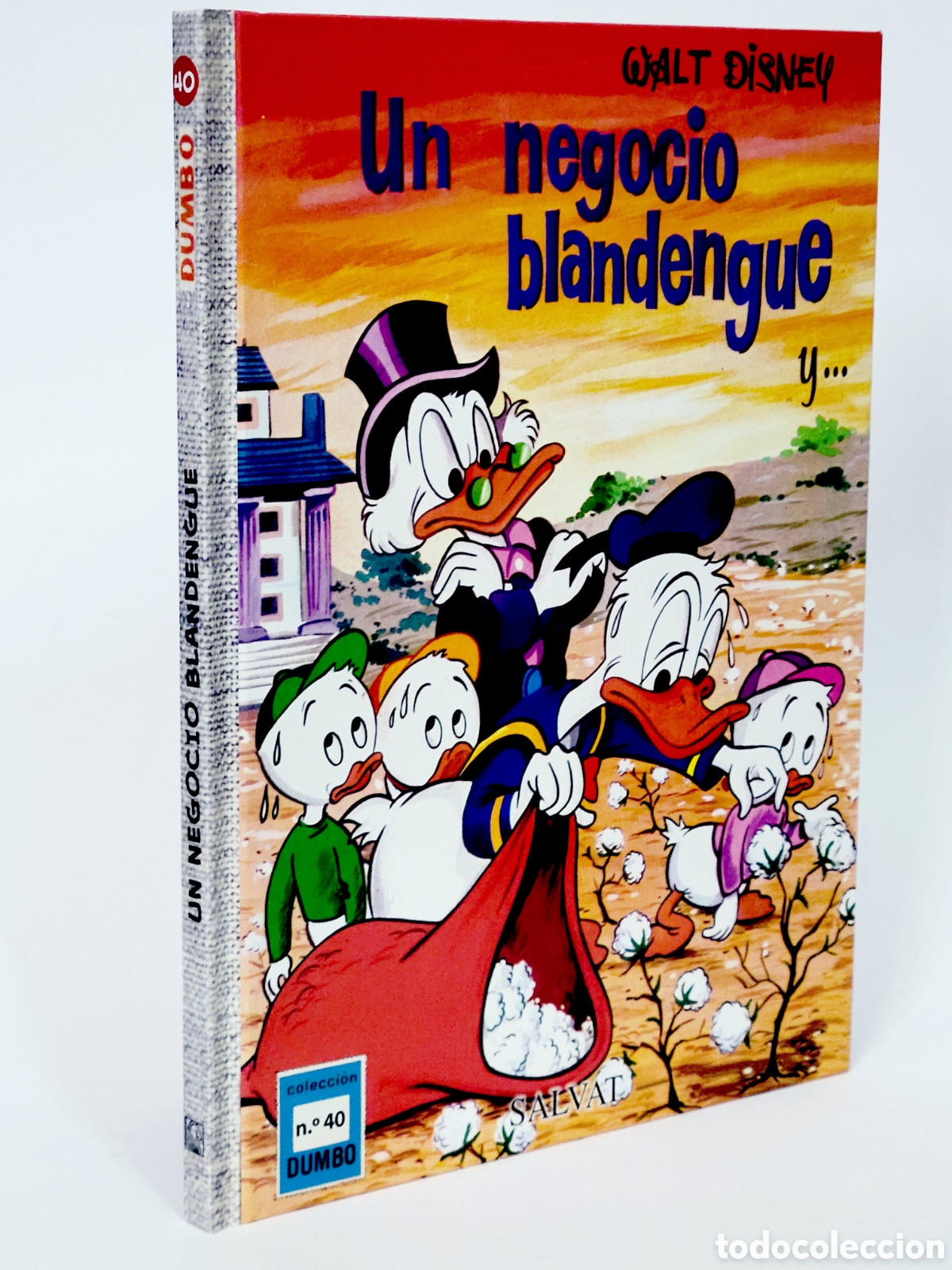 C&oacute;mics: C&Oacute;MIC COLECCI&Oacute;N DUMBO 40 UN NEGOCIO BLANDENGUE WALT DISNEY SALVAT TAPA DURA DE KIOSCO