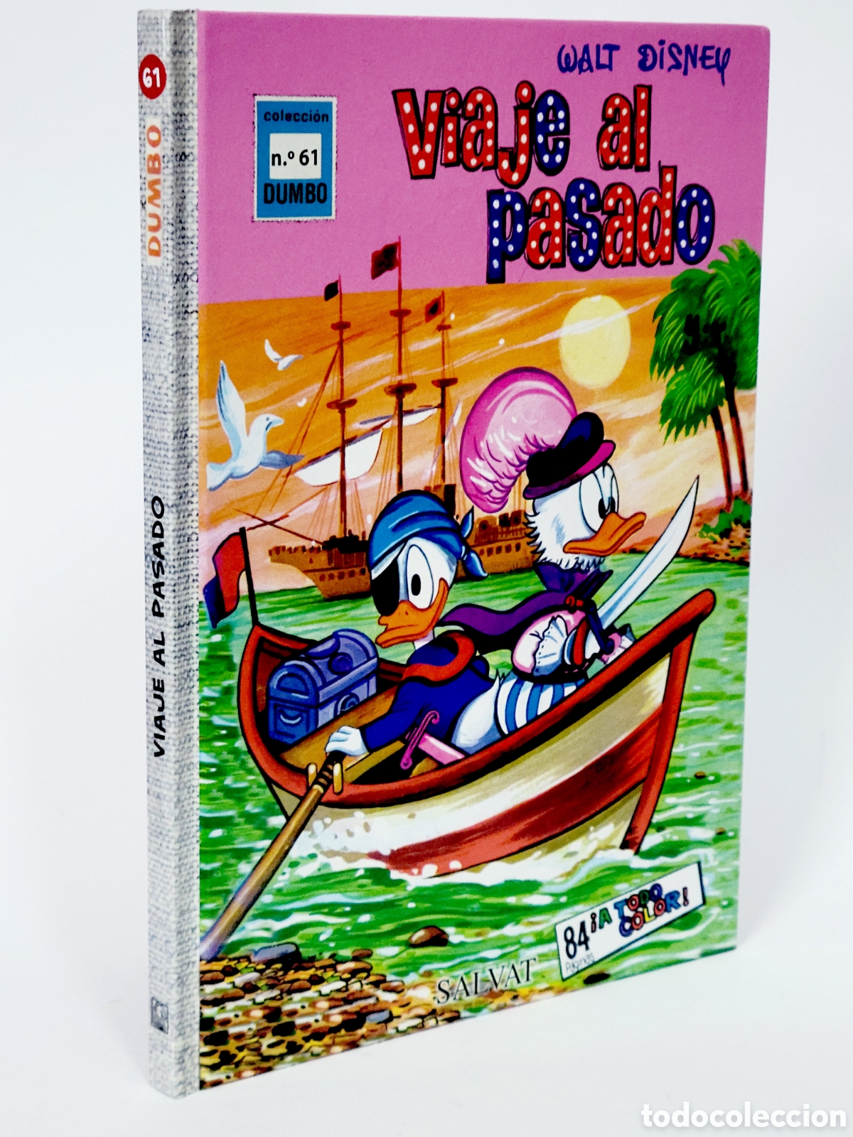 C&oacute;mics: C&Oacute;MIC COLECCI&Oacute;N DUMBO 61 VIAJE AL PASADO WALT DISNEY SALVAT TAPA DURA DE KIOSCO