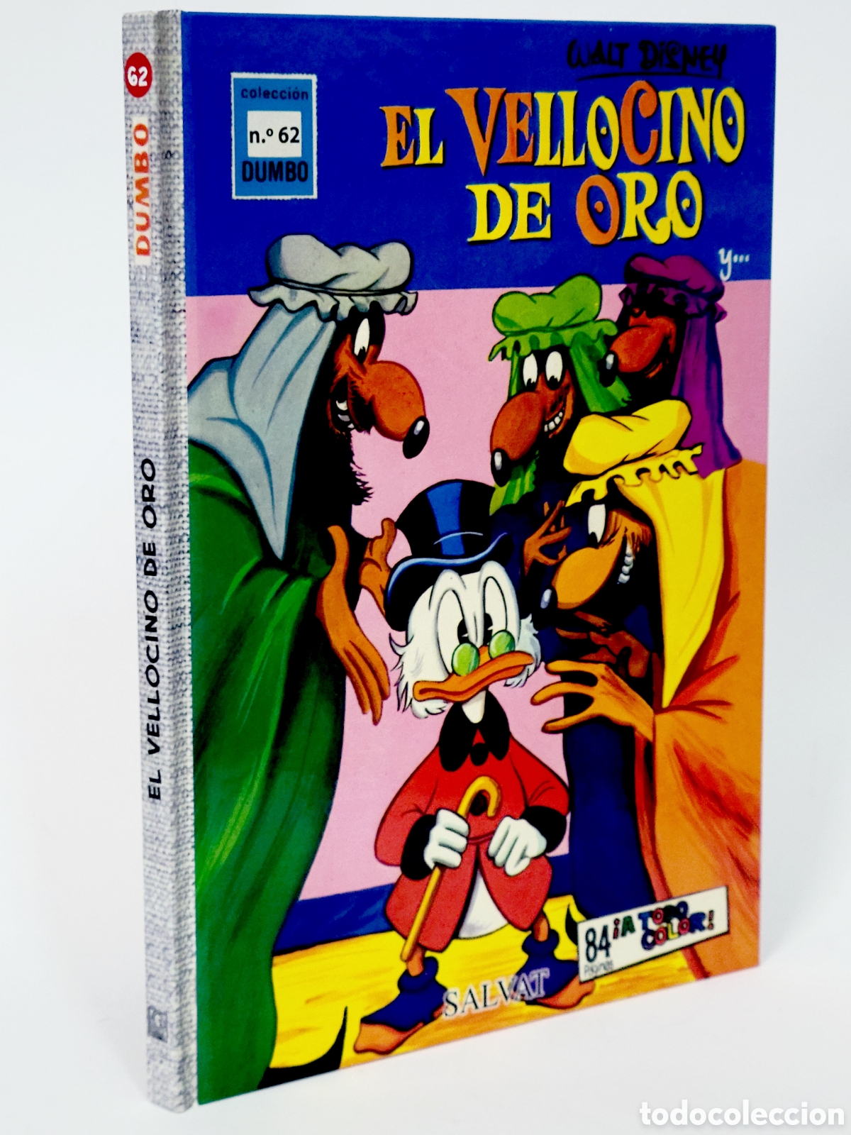 C&oacute;mics: C&Oacute;MIC COLECCI&Oacute;N DUMBO 62 EL VELLOCINO DE ORO WALT DISNEY SALVAT TAPA DURA DE KIOSCO