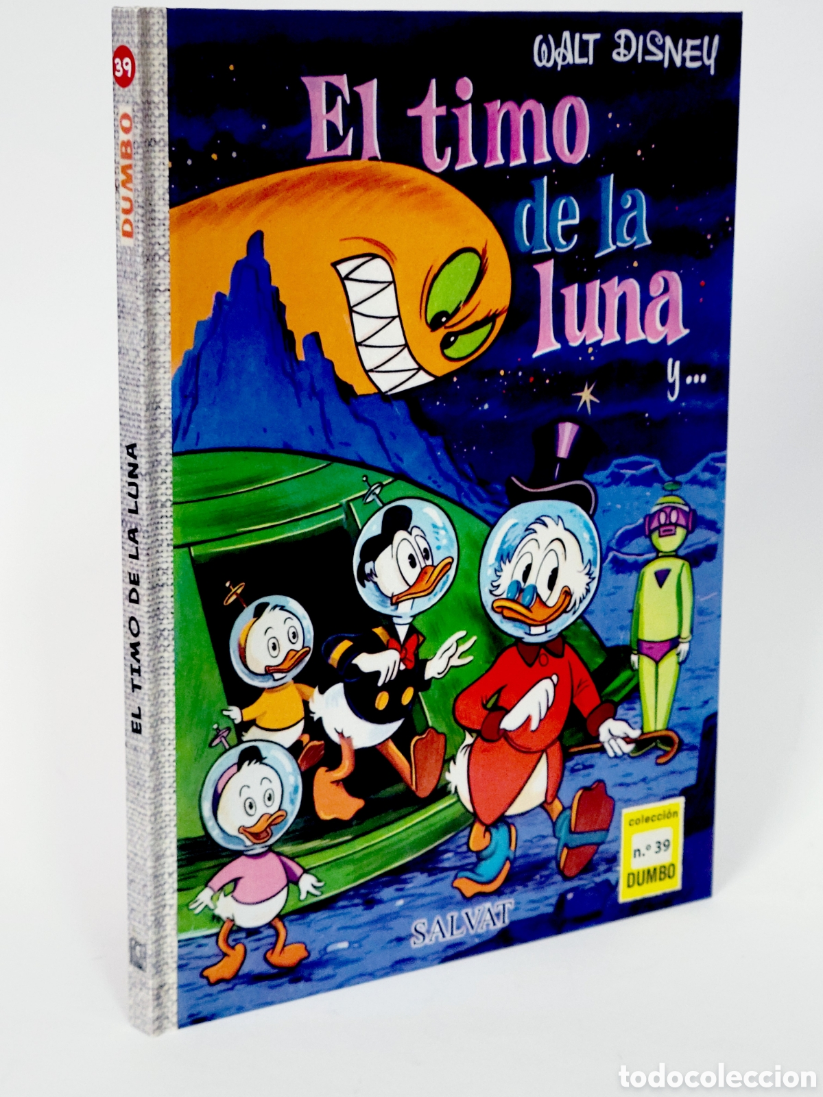 C&oacute;mics: C&Oacute;MIC COLECCI&Oacute;N DUMBO 39 EL TIMO DE LA LUNA WALT DISNEY SALVAT TAPA DURA DE KIOSCO
