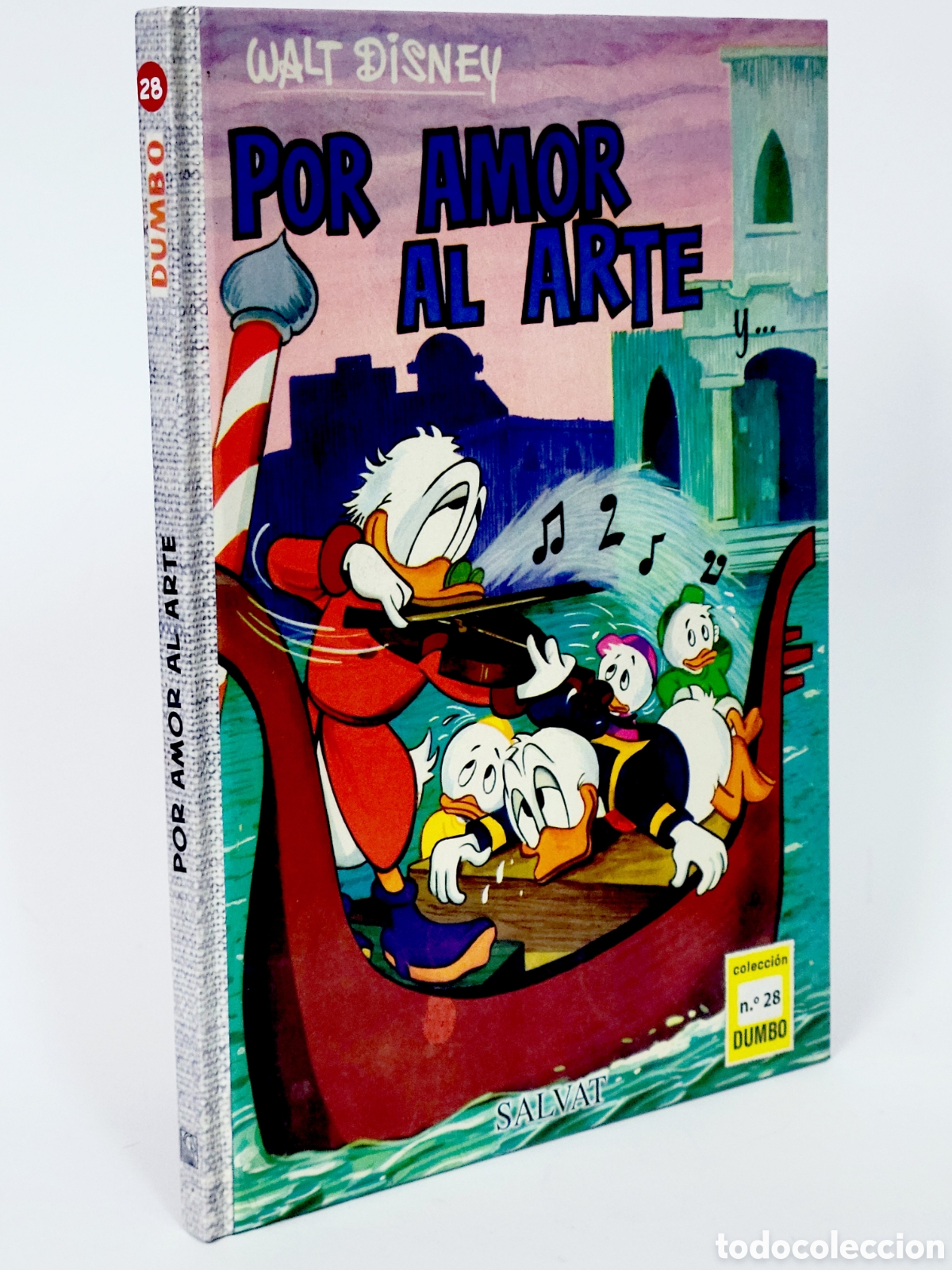C&oacute;mics: C&Oacute;MIC COLECCI&Oacute;N DUMBO 28 POR AMOR AL ARTE WALT DISNEY SALVAT TAPA DURA DE KIOSCO