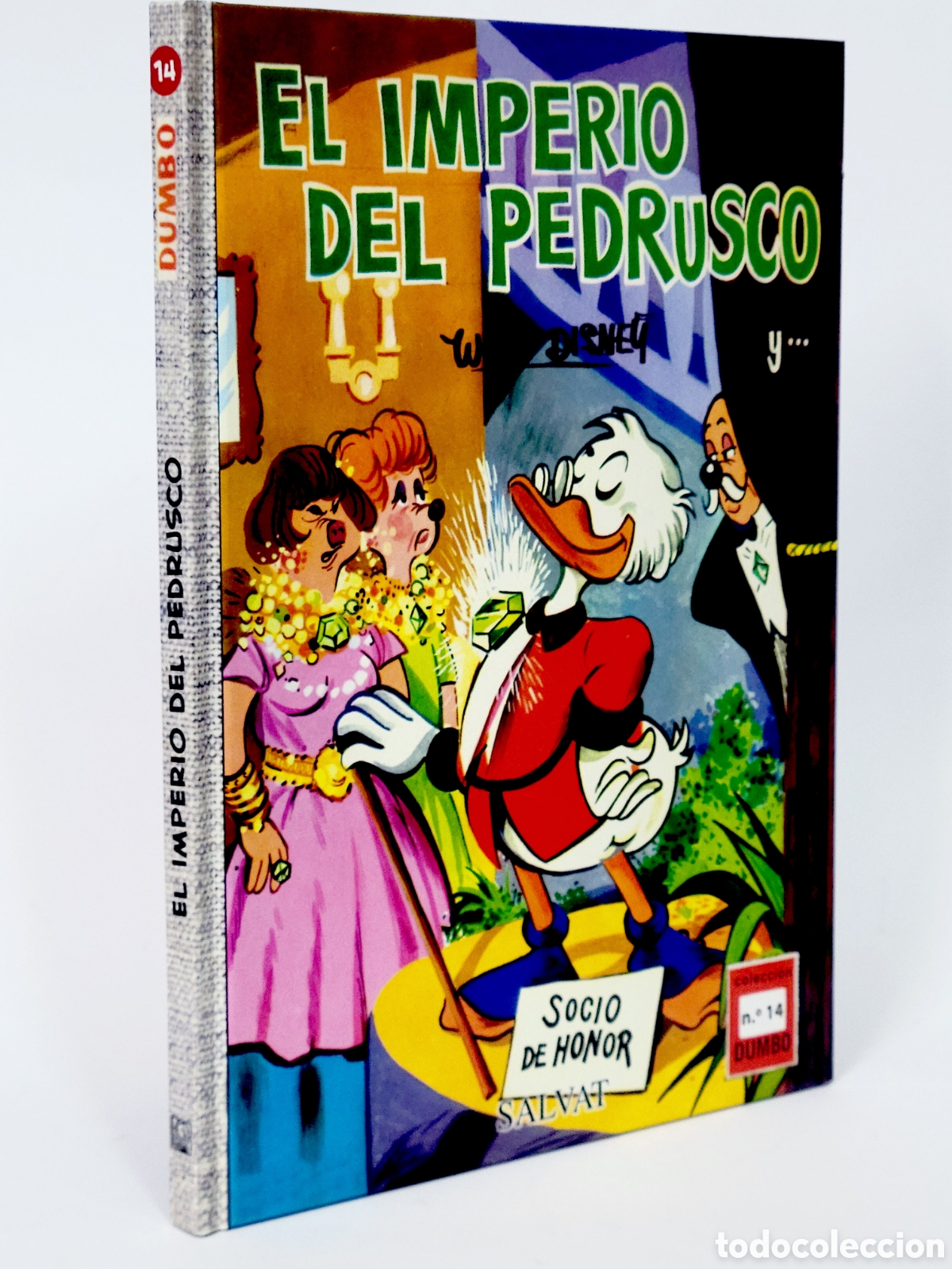 C&oacute;mics: C&Oacute;MIC COLECCI&Oacute;N DUMBO 14 WALT DISNEY SALVAT TAPA DURA DE KIOSCO