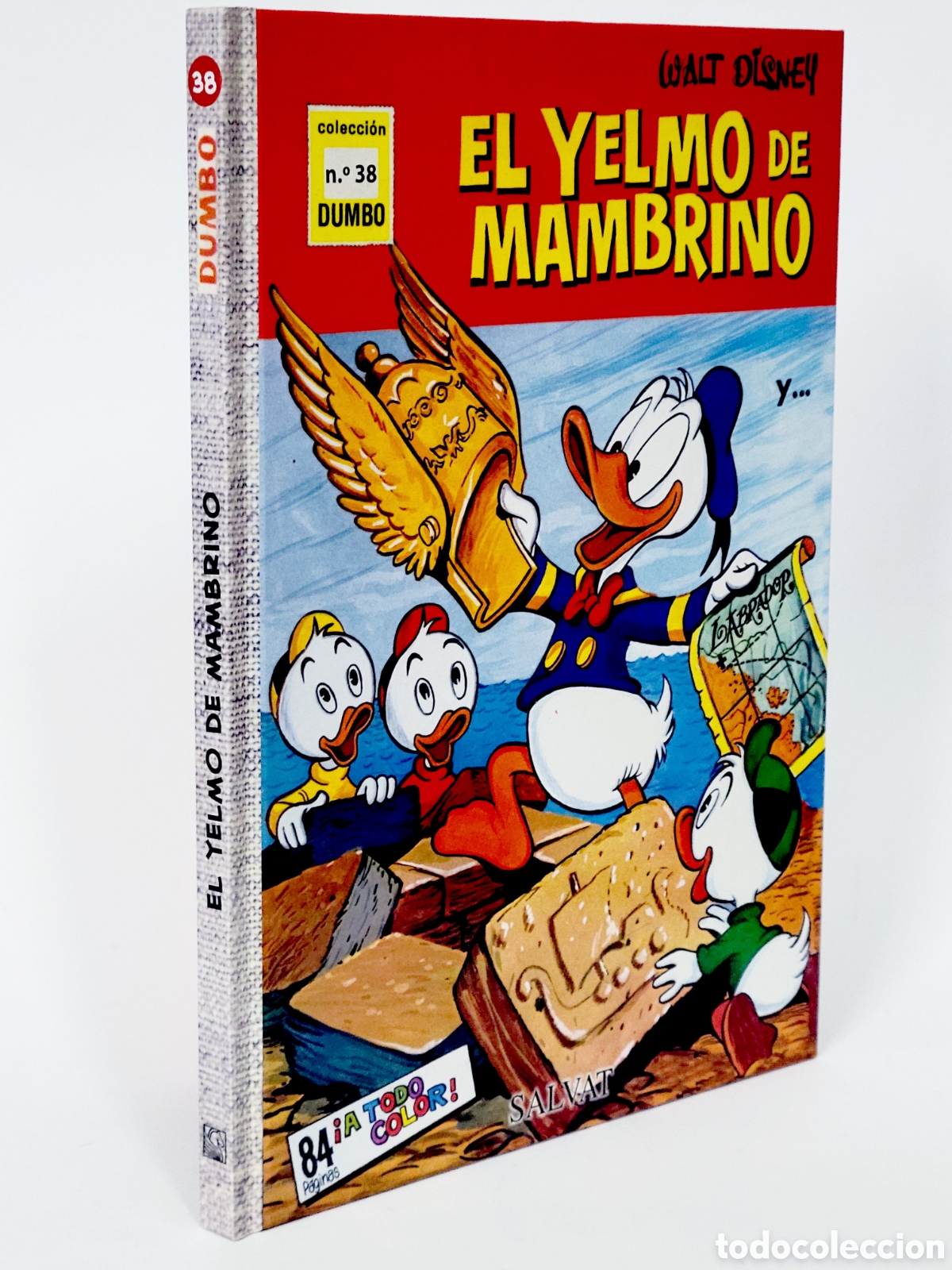 C&oacute;mics: C&Oacute;MIC COLECCI&Oacute;N DUMBO 38 EL YELMO DE MAMBRINO WALT DISNEY SALVAT TAPA DURA DE KIOSCO
