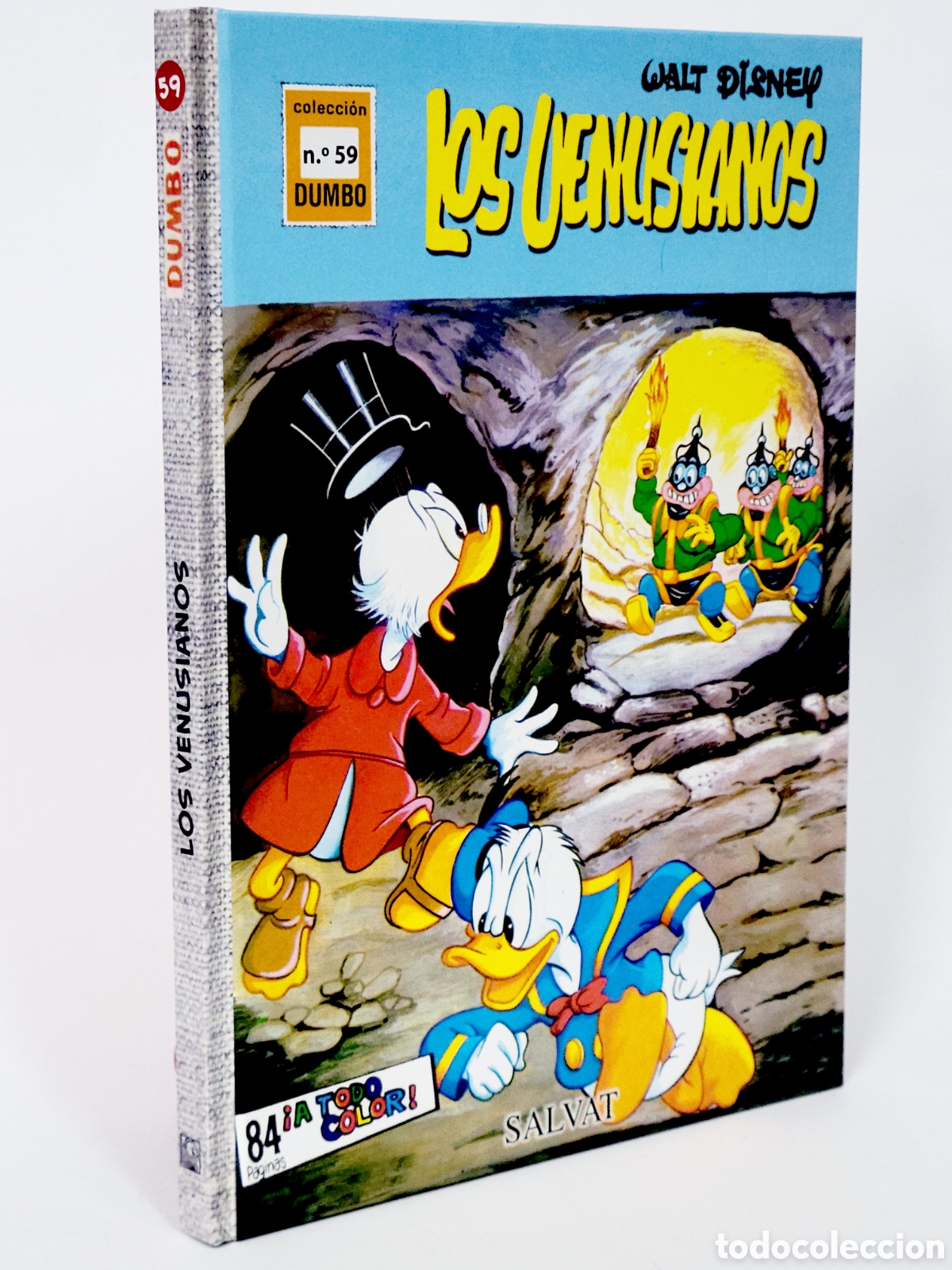 C&oacute;mics: C&Oacute;MIC COLECCI&Oacute;N DUMBO 59 LOS VENUSIANOS WALT DISNEY SALVAT TAPA DURA DE KIOSCO
