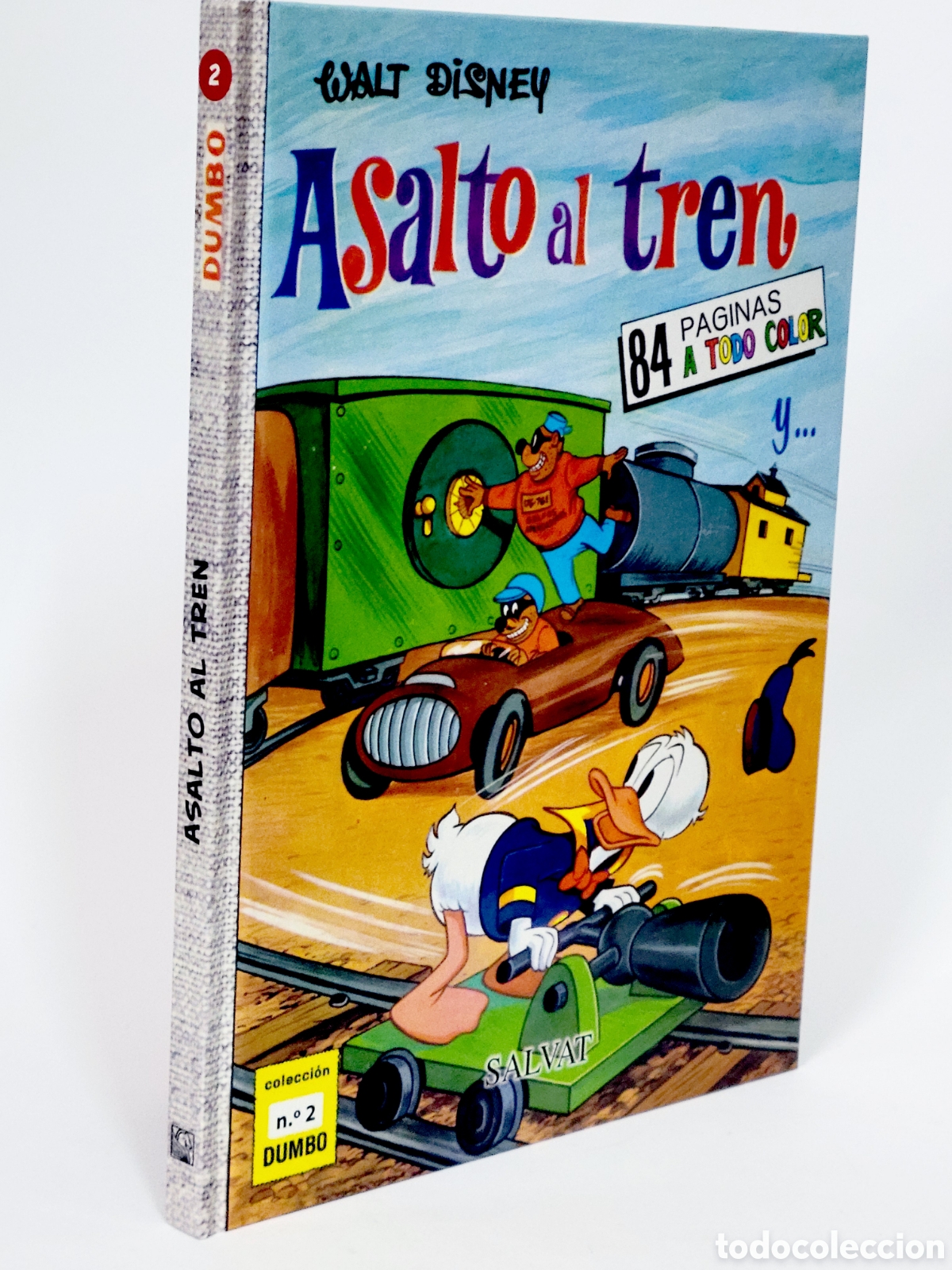 C&oacute;mics: C&Oacute;MIC COLECCI&Oacute;N DUMBO 2 ASALTO AL TREN WALT DISNEY SALVAT TAPA DURA DE KIOSCO