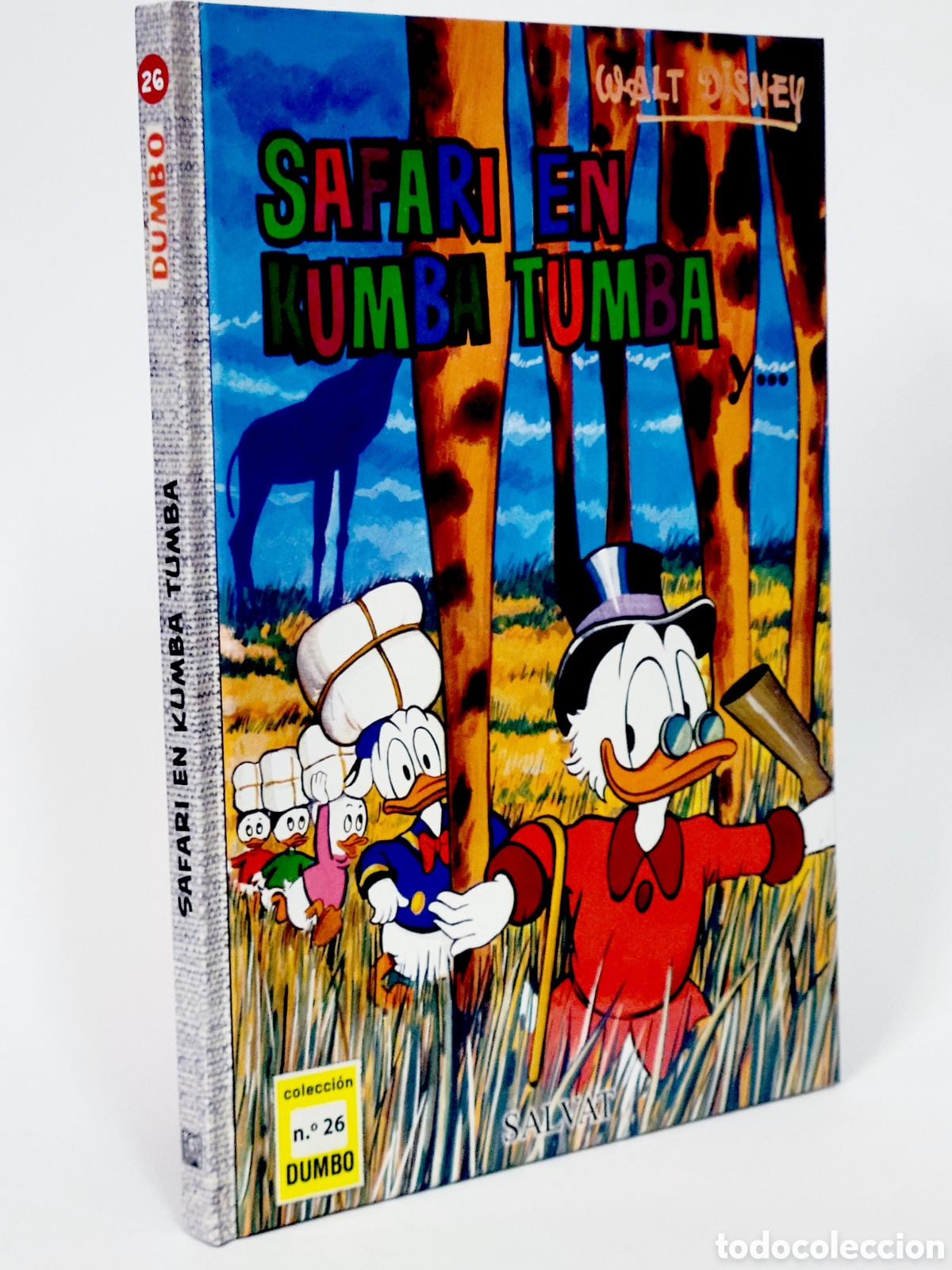 C&oacute;mics: C&Oacute;MIC COLECCI&Oacute;N DUMBO 26 SAFARI EN KUMBA TUMBA WALT DISNEY SALVAT TAPA DURA DE KIOSCO