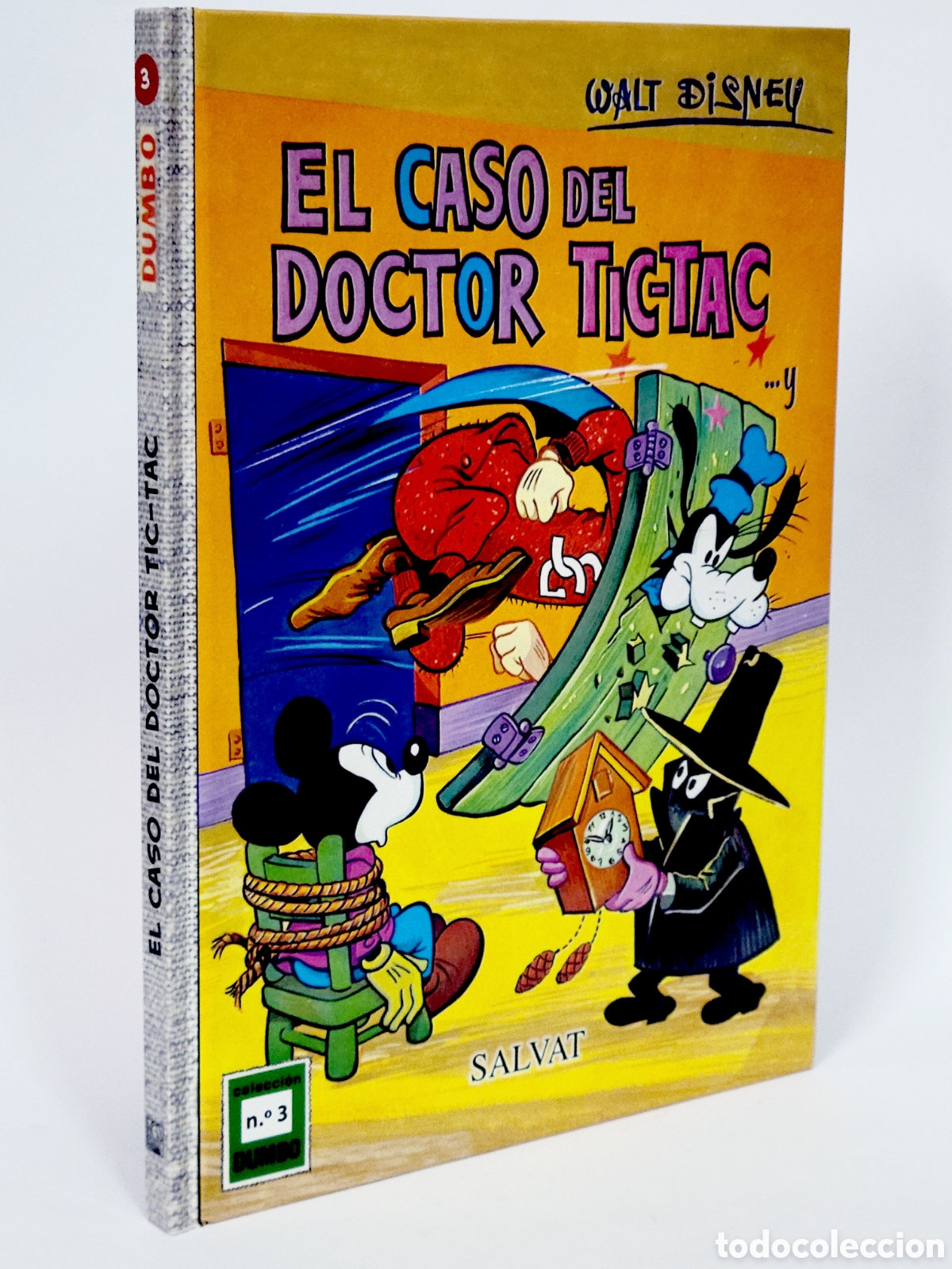 C&oacute;mics: C&Oacute;MIC COLECCI&Oacute;N DUMBO 3 EL CASO DEL DOCTOR TIC TAC WALT DISNEY SALVAT TAPA DURA DE KIOSCO