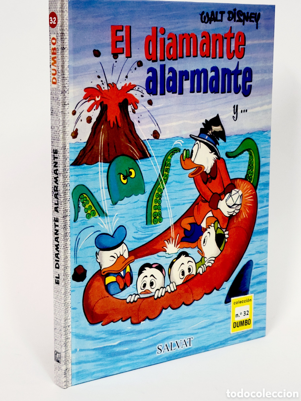 C&oacute;mics: C&Oacute;MIC COLECCI&Oacute;N DUMBO 32 EL DIAMANTE ALARMANTE WALT DISNEY SALVAT TAPA DURA DE KIOSCO