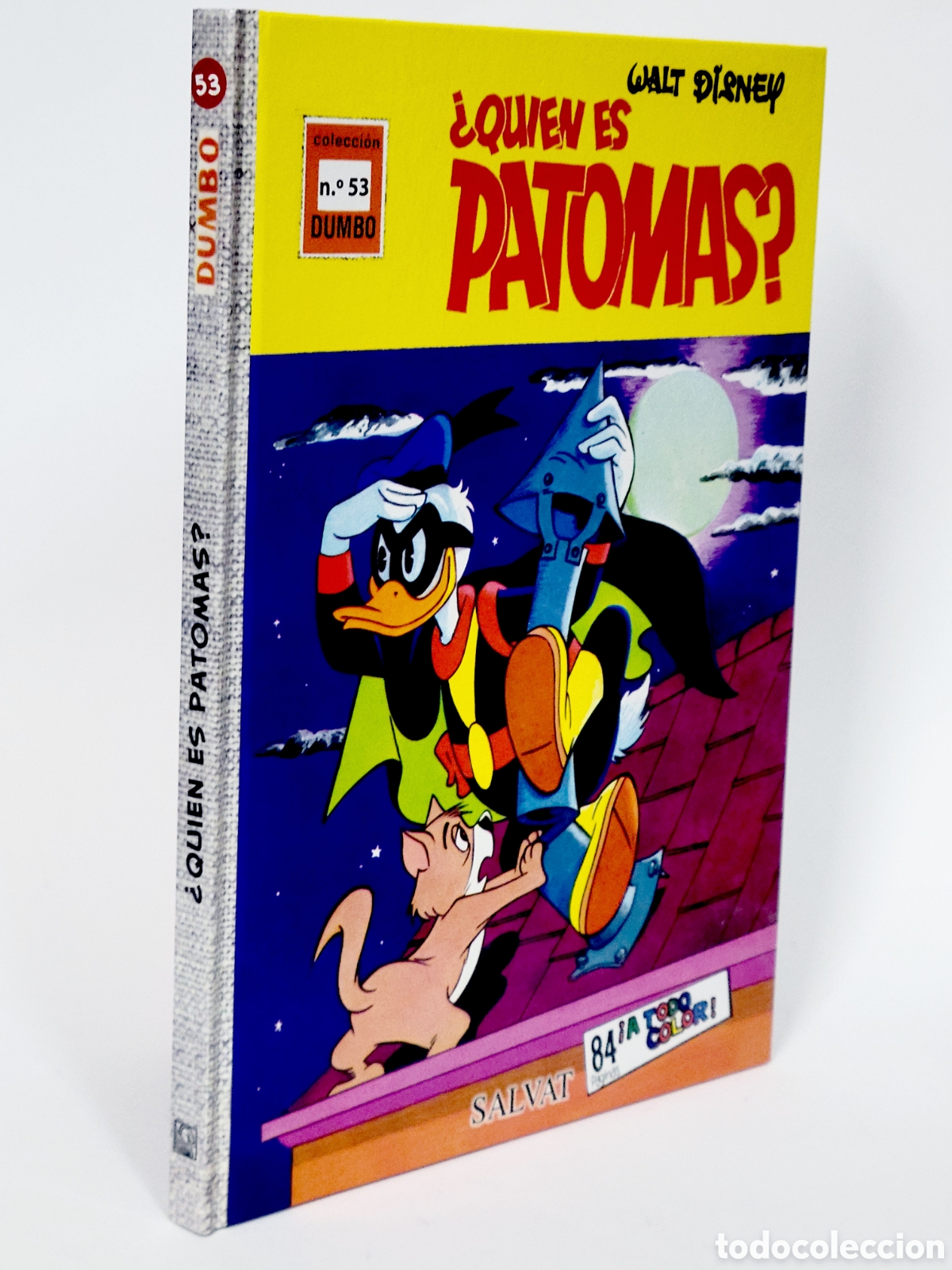 C&oacute;mics: C&Oacute;MIC COLECCI&Oacute;N DUMBO 53 QUIEN ES PATOMAS WALT DISNEY SALVAT TAPA DURA DE KIOSCO