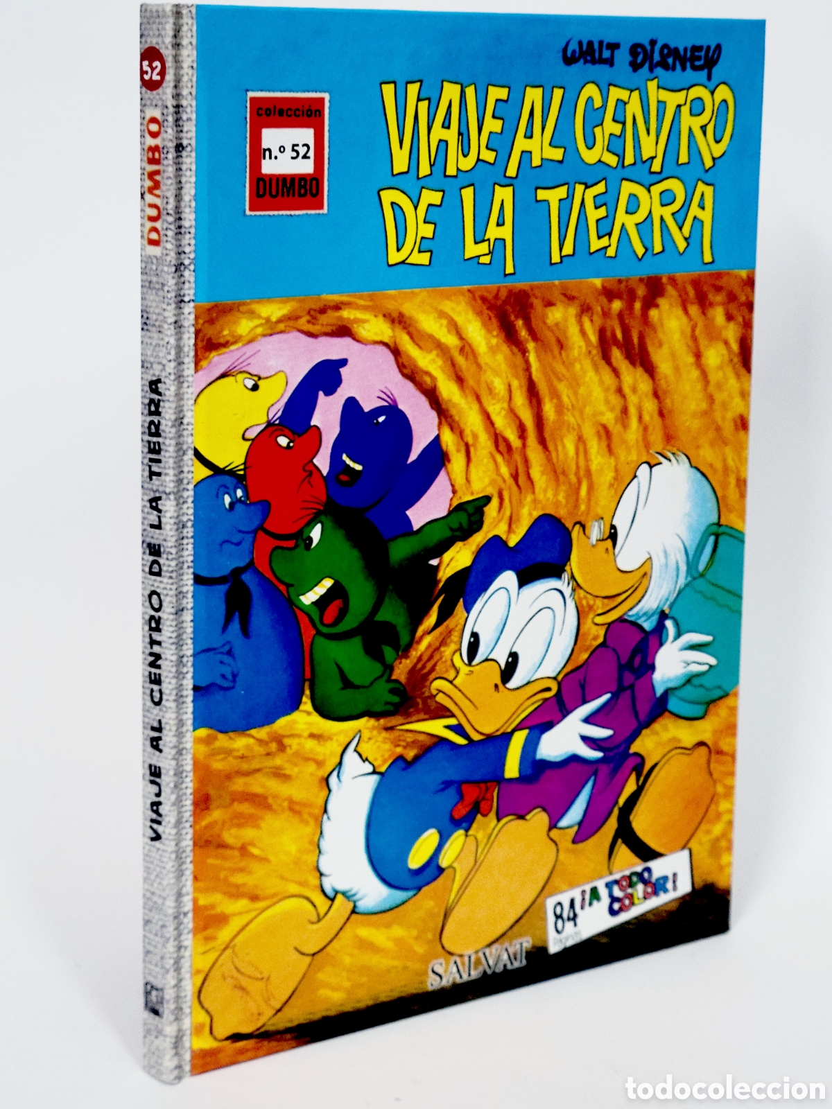 C&oacute;mics: C&Oacute;MIC COLECCI&Oacute;N DUMBO 52 VIAJE AL CENTRO DE LA TIERRA WALT DISNEY SALVAT TAPA DURA DE KIOSCO