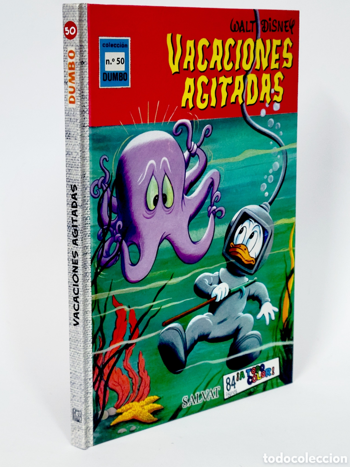 C&oacute;mics: C&Oacute;MIC COLECCI&Oacute;N DUMBO 50 VACACIONES AGITADAS WALT DISNEY SALVAT TAPA DURA DE KIOSCO
