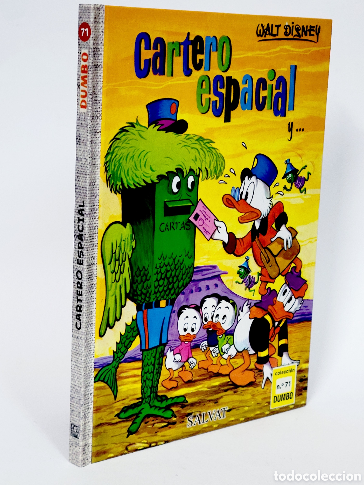 C&oacute;mics: C&Oacute;MIC COLECCI&Oacute;N DUMBO 71 CARTERO ESPACIAL WALT DISNEY SALVAT TAPA DURA DE KIOSCO