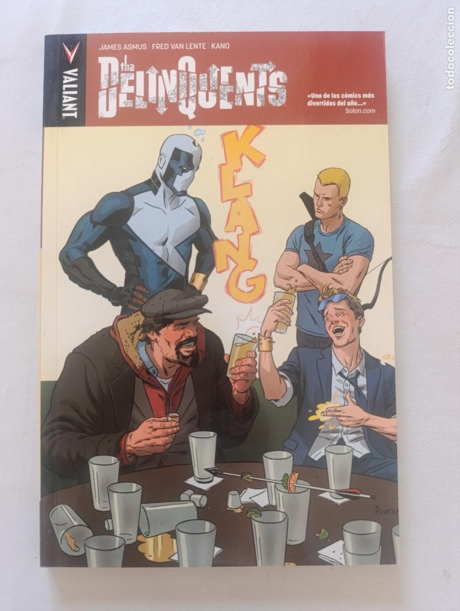 C&oacute;mics: THE DELINQUENTS - JAMES ASMUS, FRED VAN LENTE, KANO - VALIANT (7Hw)
