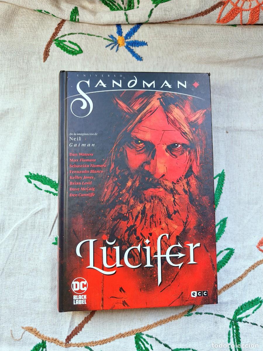 C&oacute;mics: Universo Sandman: Lucifer Integral. Neil Gaiman. DC Black Label. ECC.