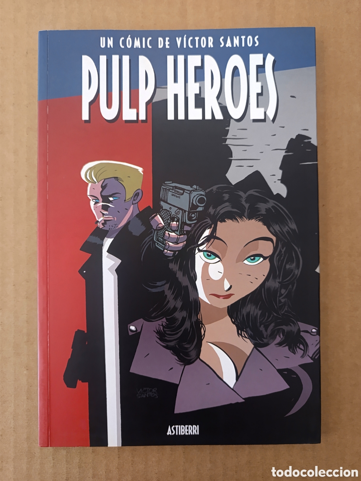 C&oacute;mics: Pulp Heroes, por V&iacute;ctor Santos (Astiberri, 2003).