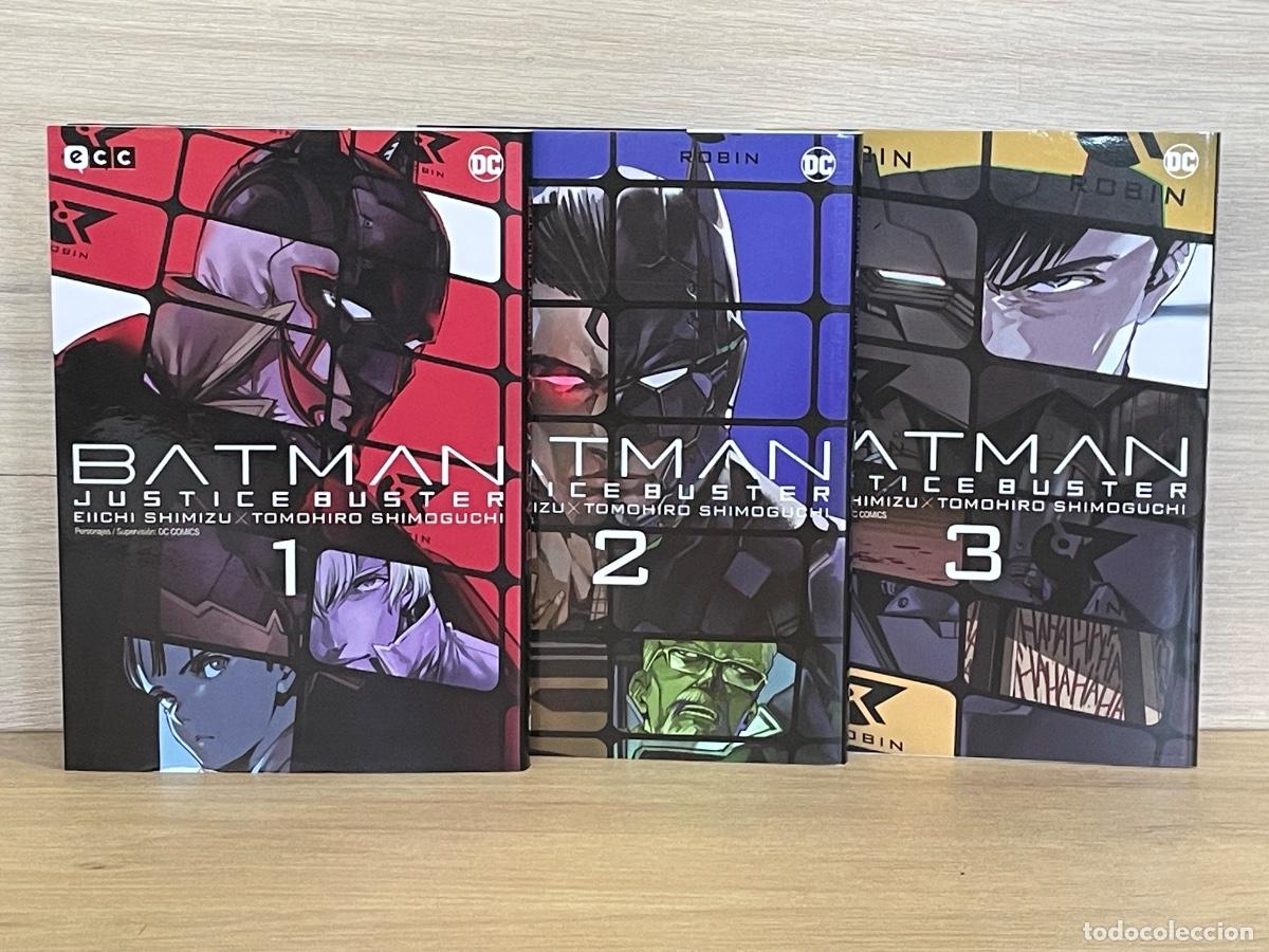 C&oacute;mics: Batman: Justice Buster / Completo 3 vol&uacute;menes / Eiichi Shimizu, Tomohiro Shimoguchi