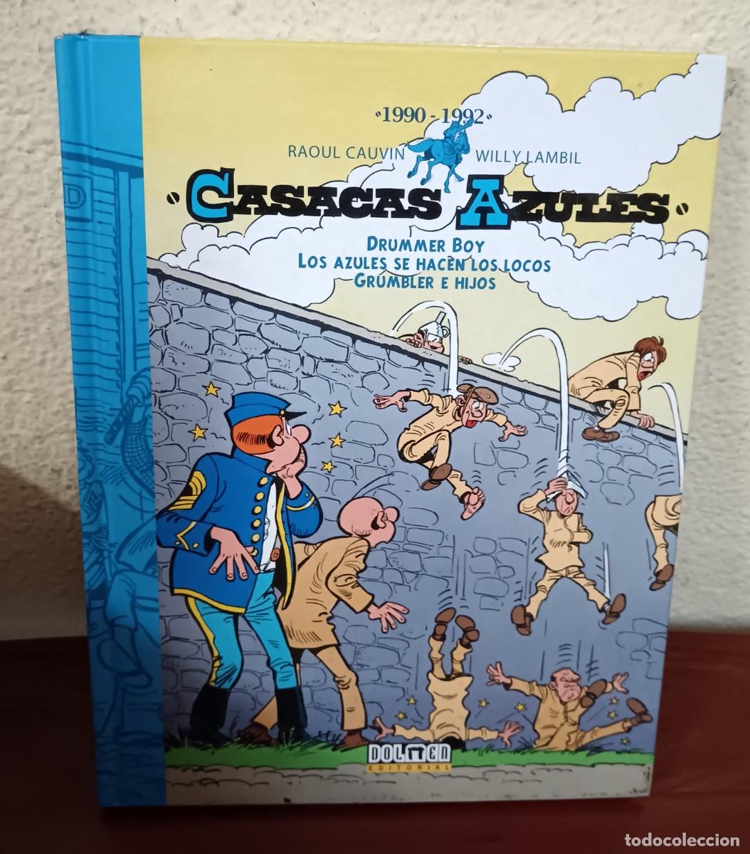 C&oacute;mics: CASACAS AZULES INTEGRAL 11 DRUMMER BOY LOS AZULES SE HACEN LOS LOCOS GRUMBLER E HIJOS DOLMEN 2018