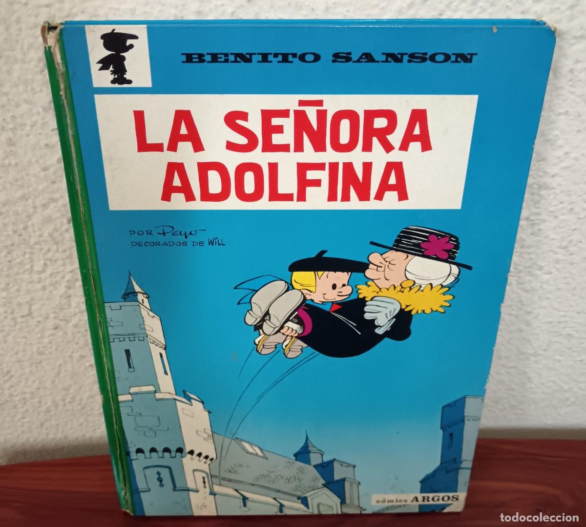 C&oacute;mics: LA SE&Ntilde;ORA ADOLFINA BENITO SANSON PEYO ARGOS A&Ntilde;O 1971