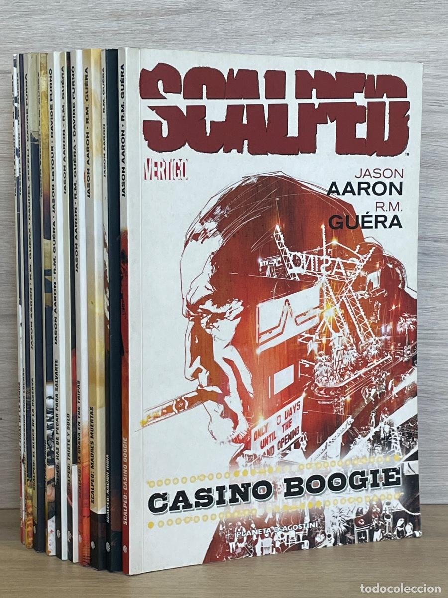 C&oacute;mics: SCALPED / Completo 10 vol&uacute;menes / VERTIGO. Planeta DeAgostini / Jason Aaron, RM Gu&eacute;ra