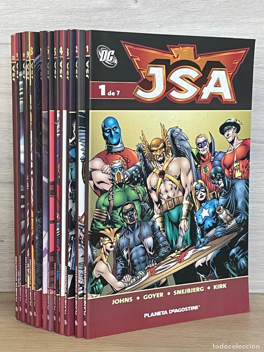 C&oacute;mics: JSA / Completo 13 vol&uacute;menes / Planeta DeAgostini / Johns, Goyer, Snejbjerg, Kirk