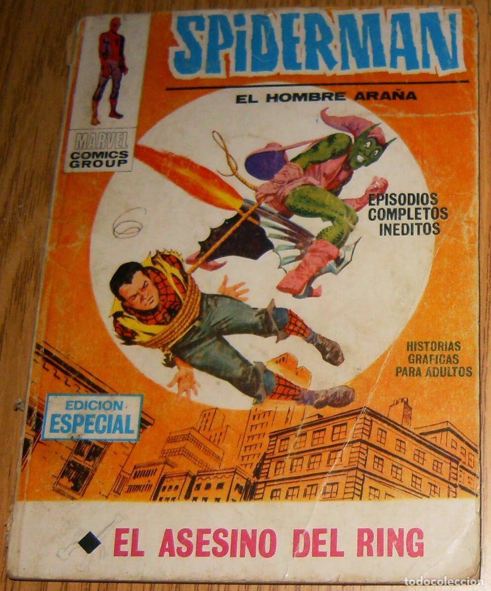 C&oacute;mics: V&eacute;rtice SPIDERMAN MICRONAUTAS HOMBRE DE BRONCE ROM FLECHA VERDE ZARPA DE ACERO HOMBRE ENMASCARADO