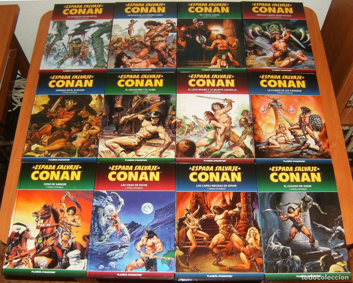 C&oacute;mics: COLECCIONABLE ESPADA SALVAJE DE CONAN. PLANETA 1 A 38 - Foto 2