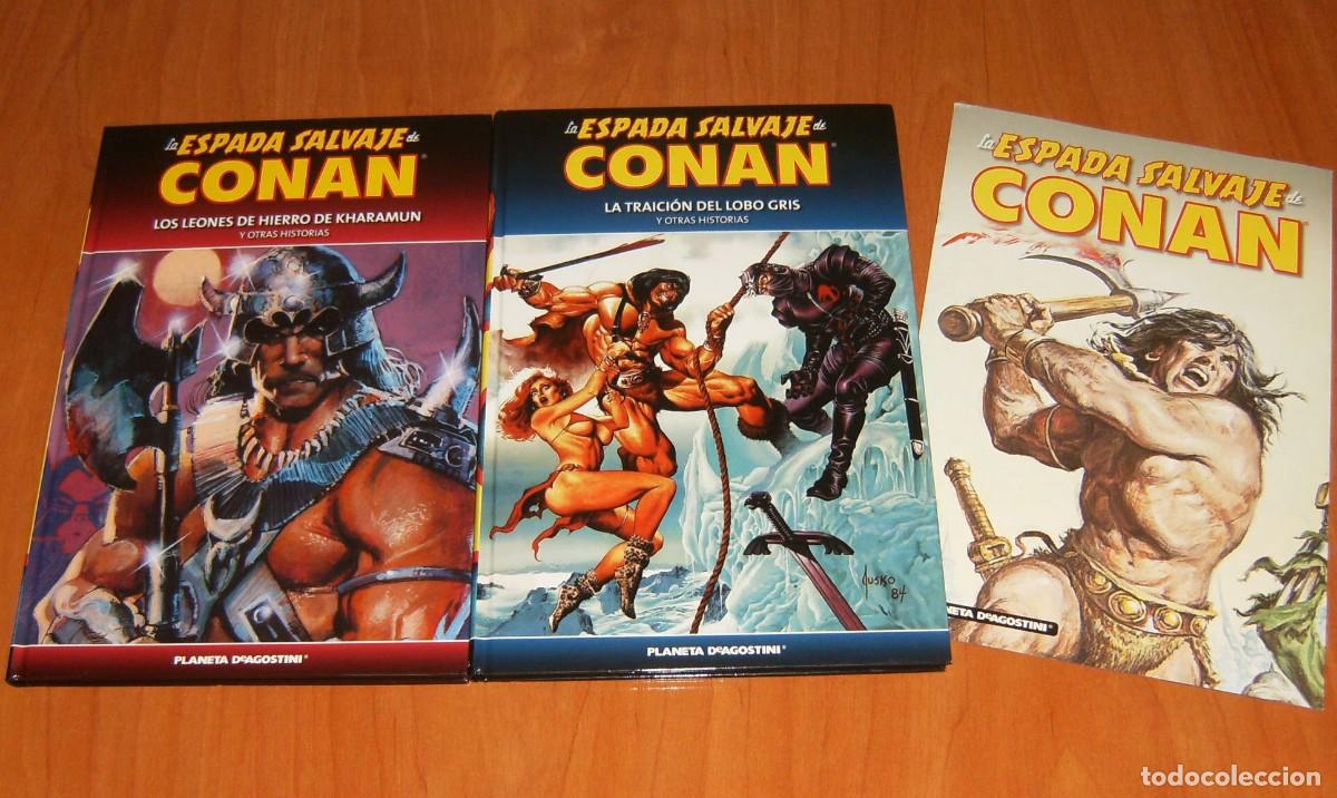 C&oacute;mics: COLECCIONABLE ESPADA SALVAJE DE CONAN. PLANETA 1 A 38 - Foto 4