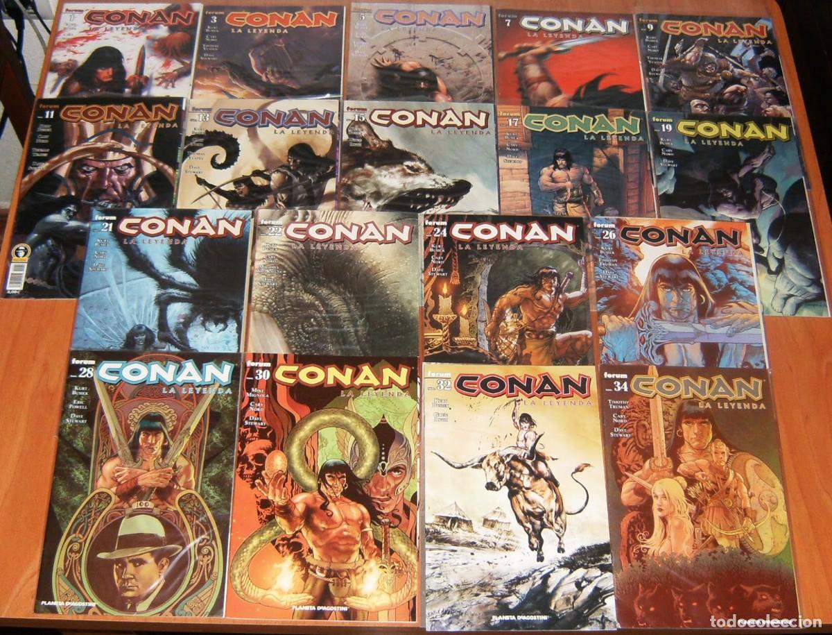 C&oacute;mics: CONAN LA LEYENDA 0 a 35 LOTE. Forum