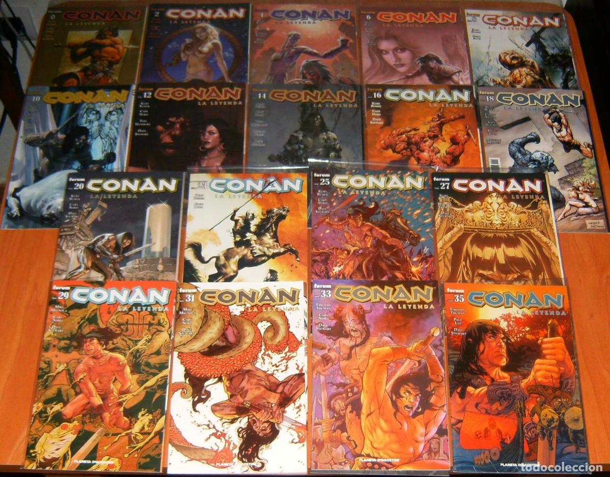 C&oacute;mics: CONAN LA LEYENDA NUM. 0 y NUMEROS 1 a 35 LOTE. Forum - Foto 2