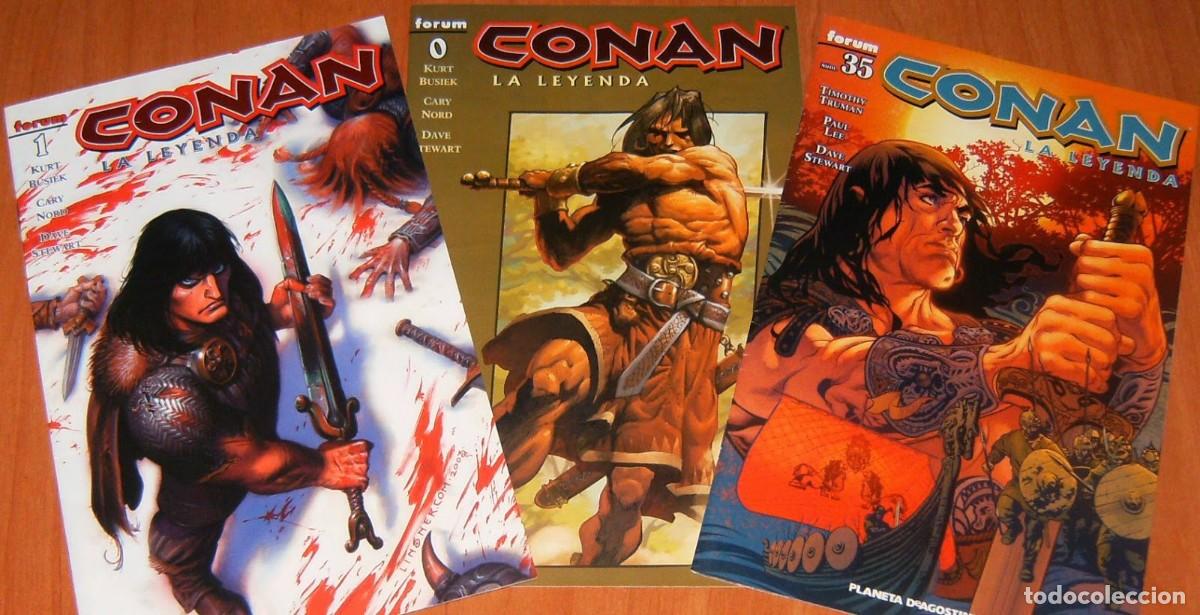 C&oacute;mics: CONAN LA LEYENDA NUM. 0 y NUMEROS 1 a 35 LOTE. Forum - Foto 3