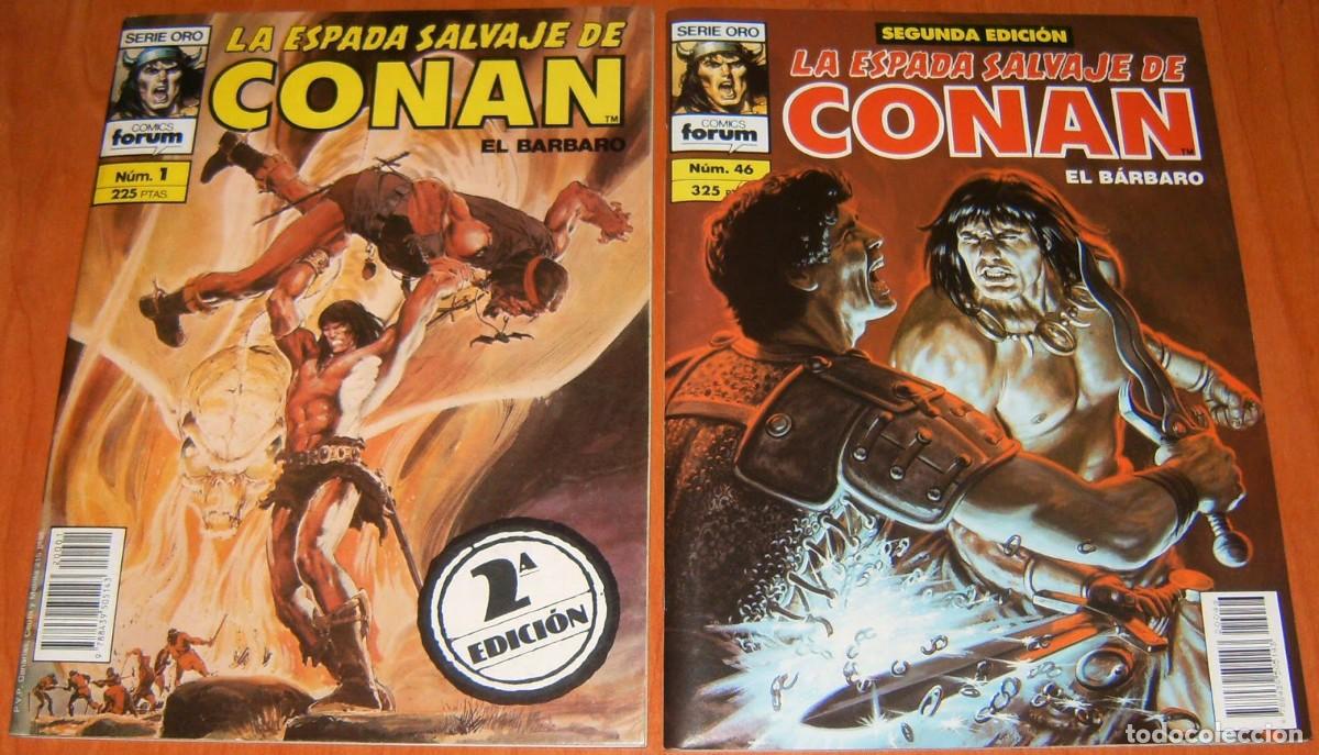 C&oacute;mics: CONAN. ESPADA SALVAJE de CONAN 1 a 46 LOTE. 2&ordf; edici&oacute;n - Foto 5