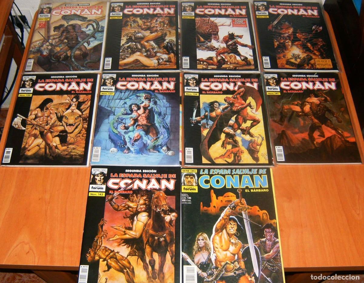 C&oacute;mics: CONAN. ESPADA SALVAJE DE CONAN 127 a 146 LOTE. 2&ordf; edici&oacute;n - Foto 1