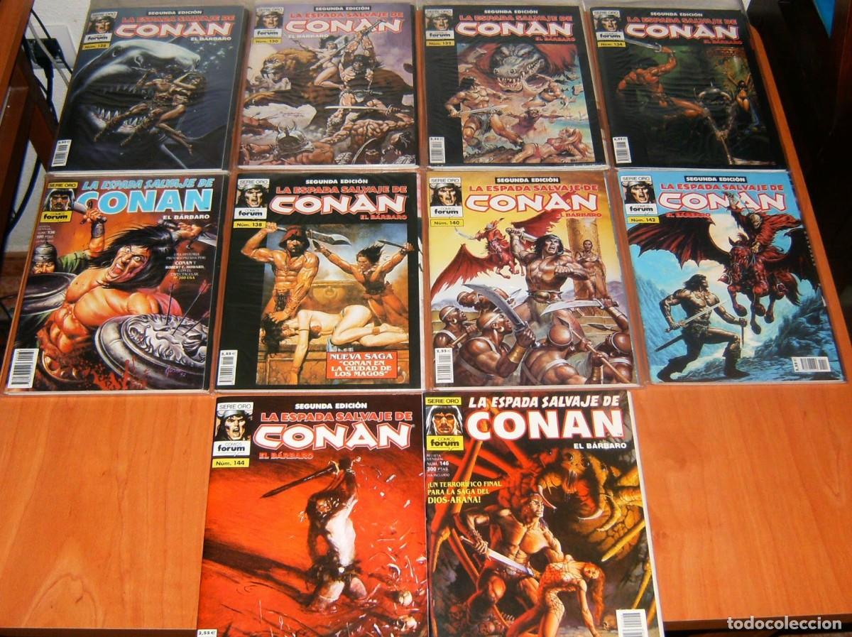 C&oacute;mics: CONAN. ESPADA SALVAJE DE CONAN 127 a 146 LOTE. 2&ordf; edici&oacute;n - Foto 2