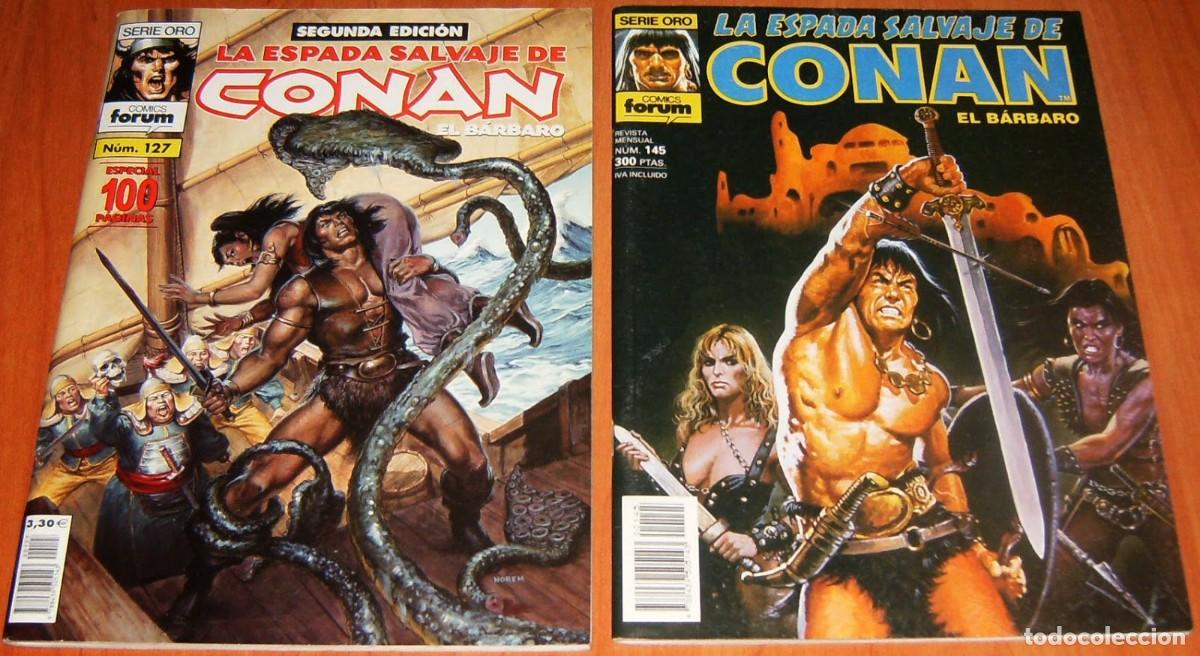 C&oacute;mics: CONAN. ESPADA SALVAJE DE CONAN 127 a 146 LOTE. 2&ordf; edici&oacute;n - Foto 3