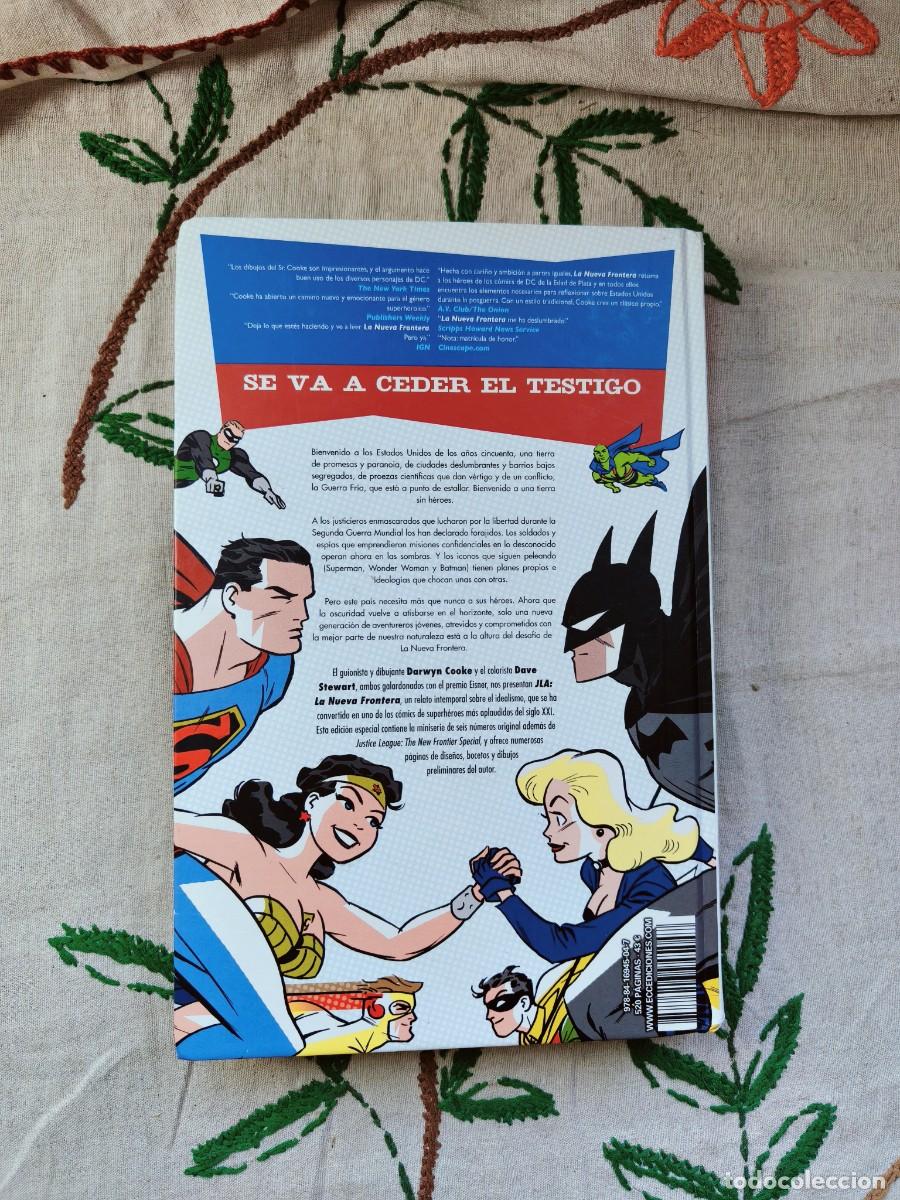C&oacute;mics: JLA La Nueva Frontera. ECC. DC C&oacute;mics. Darwin Cooke. Tapa dura. - Foto 3