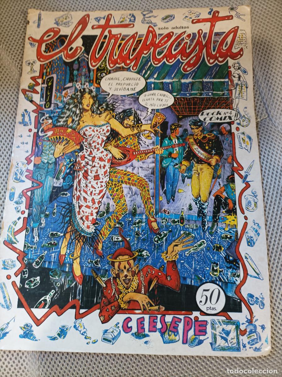 C&oacute;mics: EL TRAPECISTA - ROCK COMIX - N&ordm; 4 - CEESEPE - Foto 1