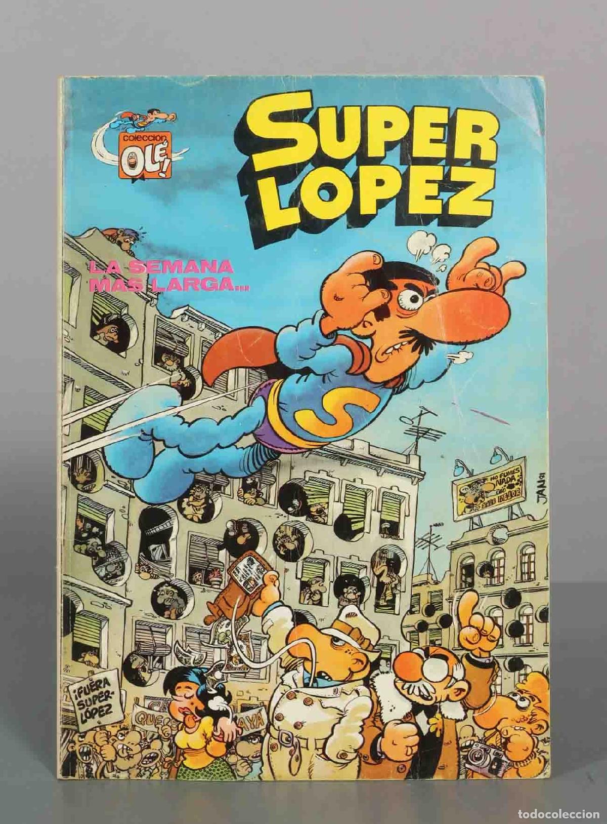 Comics: Superl&oacute;pez - La semana m&aacute;s larga - Jan - Bruguera