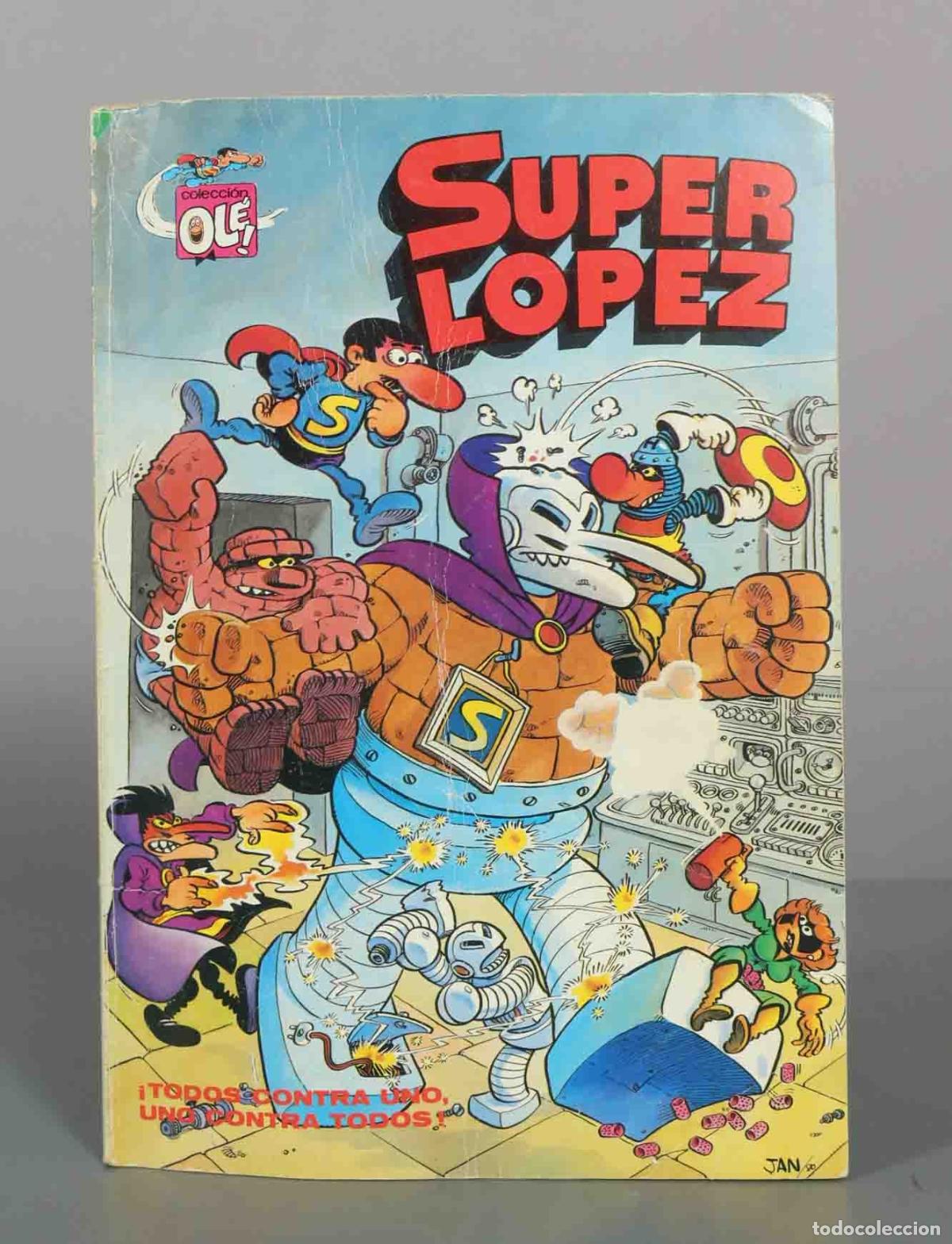 Comics: Superl&oacute;pez &iexcl;Todos contra uno, uno contra todos! - Jan - Editorial Bruguera 3
