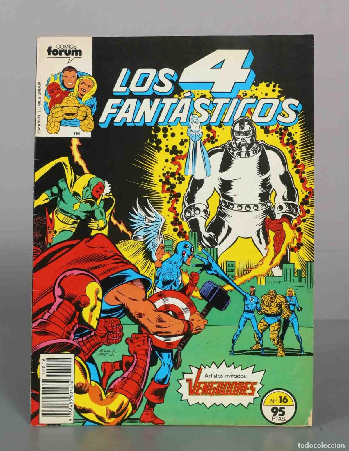 Comics: Los 4 Fant&aacute;sticos N&ordm; 16 - Editorial Forum