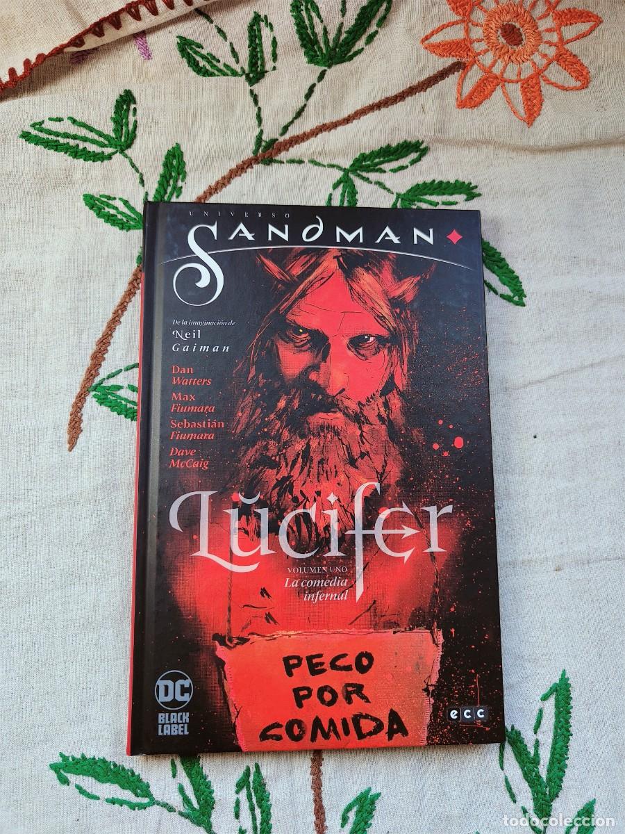 C&oacute;mics: Universo Sandman: Lucifer. Volumen 1- Comedia Infernal. Neil Gaiman, Spurrier. DC Black Label. ECC