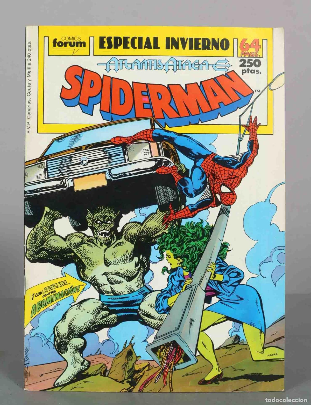 Comics : Spiderman Especial Invierno - Atlantis Ataca - Editorial Forum