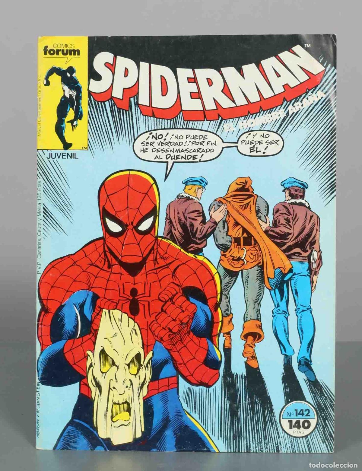 Comics : Spiderman N&ordm; 142 - Tom DeFalco, Ron Frenz - Editorial Forum